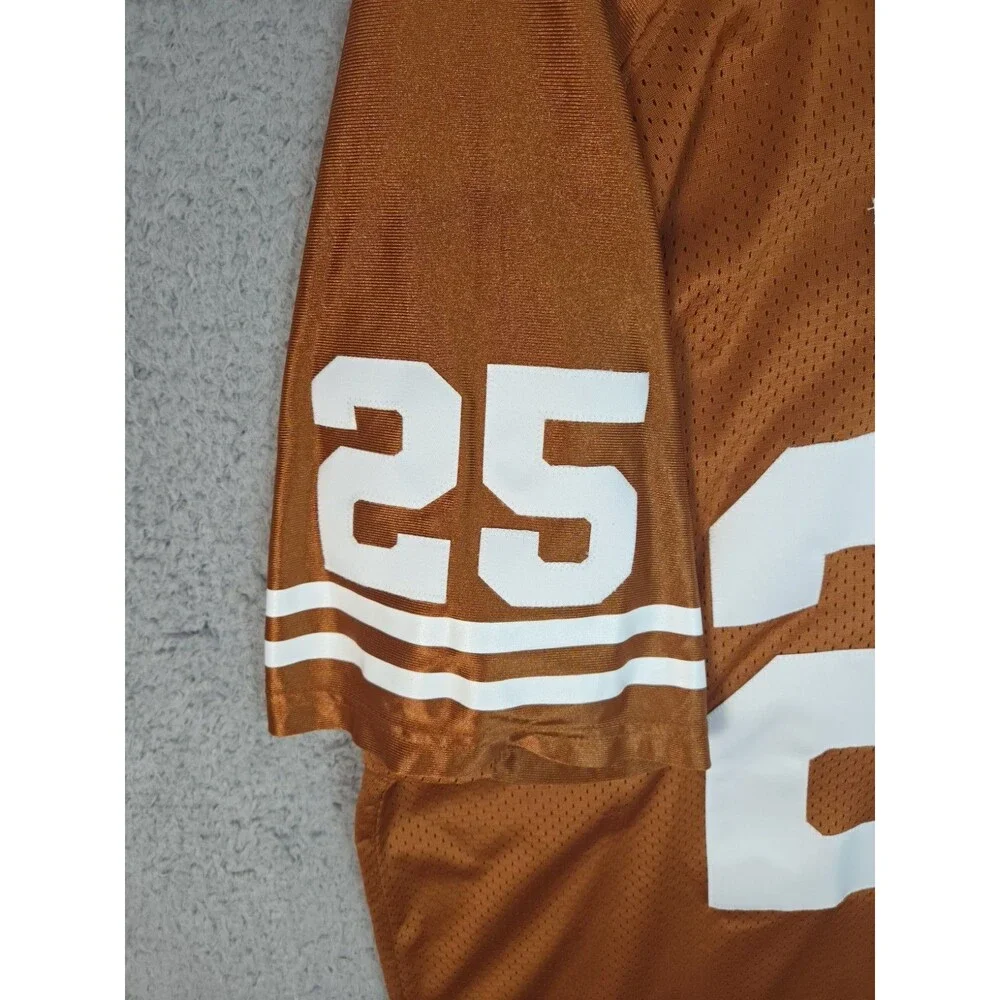 Nike Authentic Jersey Jamaal Charles #25 Texas Longhorns Mens 2XL 52 Orange NCAA